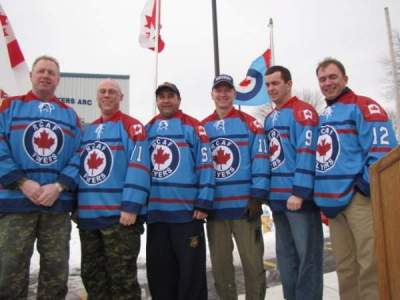 Boys in their new threads!